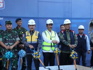 Groundbreaking Pembangunan Container Yard Jadi Titik Balik Pengembangan Pelabuhan Batu Ampar